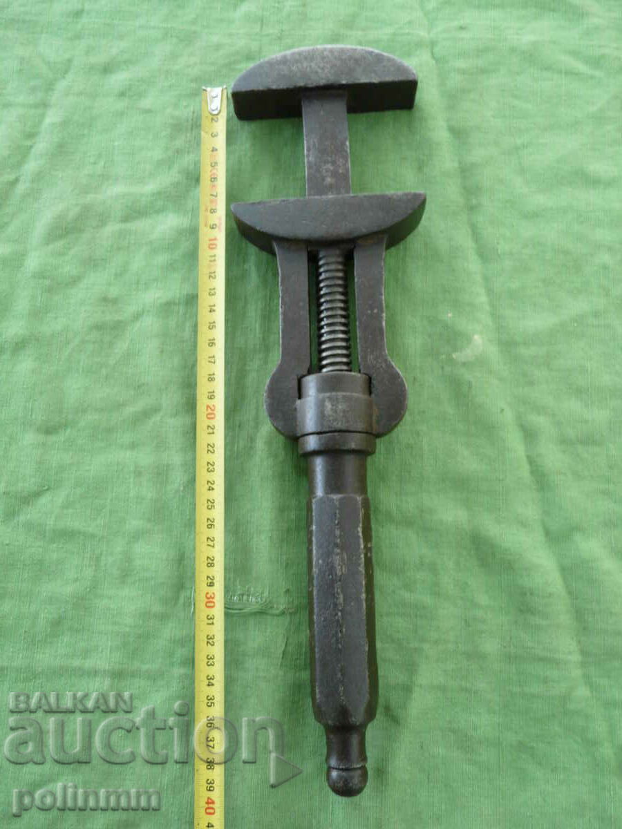 Old Solid German Wrench - 89