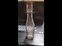 Antique glass bottle