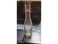 Antique glass bottle