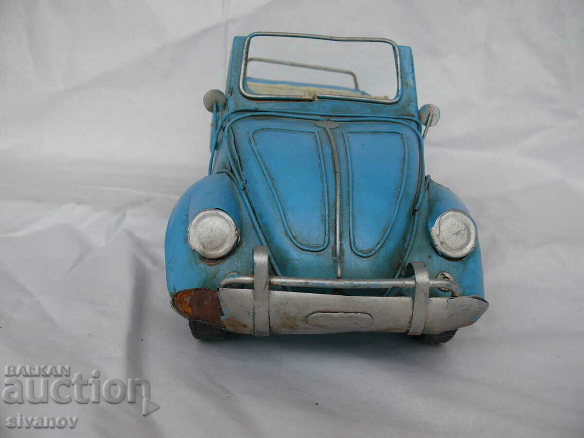 Interesantă mașină veche mare din metal decapotabilă țestoasă #1772 cu preț 49.99 BGN | € 25.56 Interesantă mașină veche mare din metal decapotabilă țestoasă #1772 cu preț 49.99 BGN | € 25.56