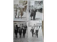 Regatul Bulgariei Sofia 4 buc. fotografii mici 1930-40