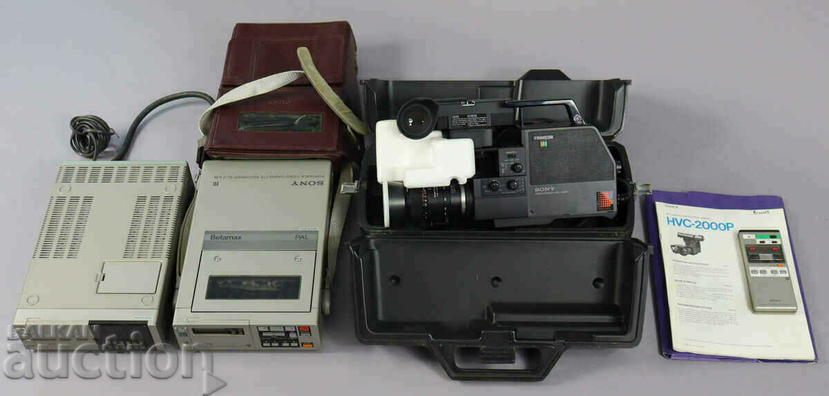 Betamax, Video, Tuner, Camera - SONY