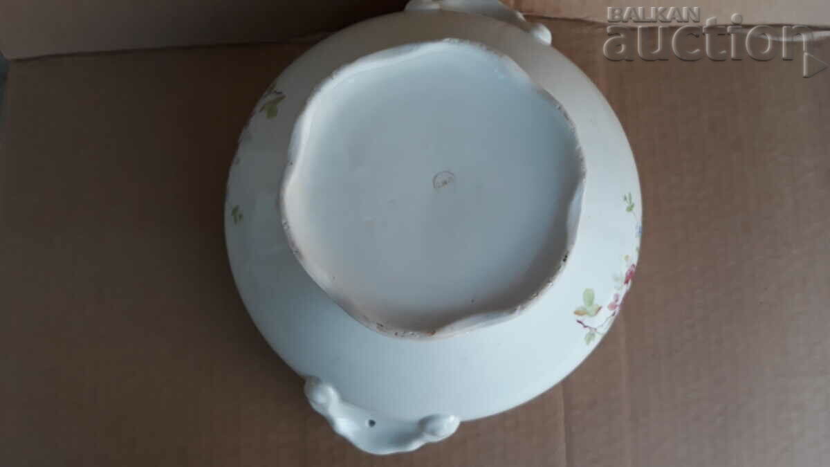 BULGARIAN PORCELAIN SOUP BOWL retro vintage 60s - 6 BULGARIAN PORCELAIN SOUP BOWL retro vintage 60s - 6