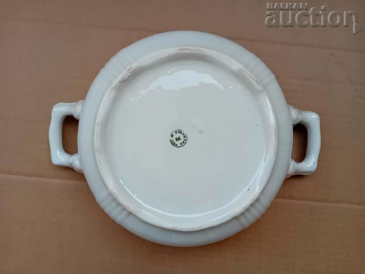 BULGARIAN PORCELAIN SOUP BOWL retro vintage 60s - 6 BULGARIAN PORCELAIN SOUP BOWL retro vintage 60s - 6