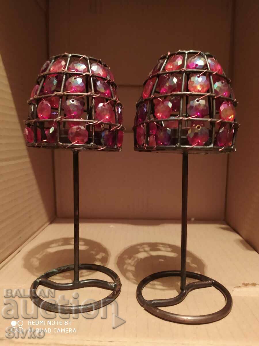 Candlesticks, set with price 4.99 BGN | € 2.55 Candlesticks, set with price 4.99 BGN | € 2.55