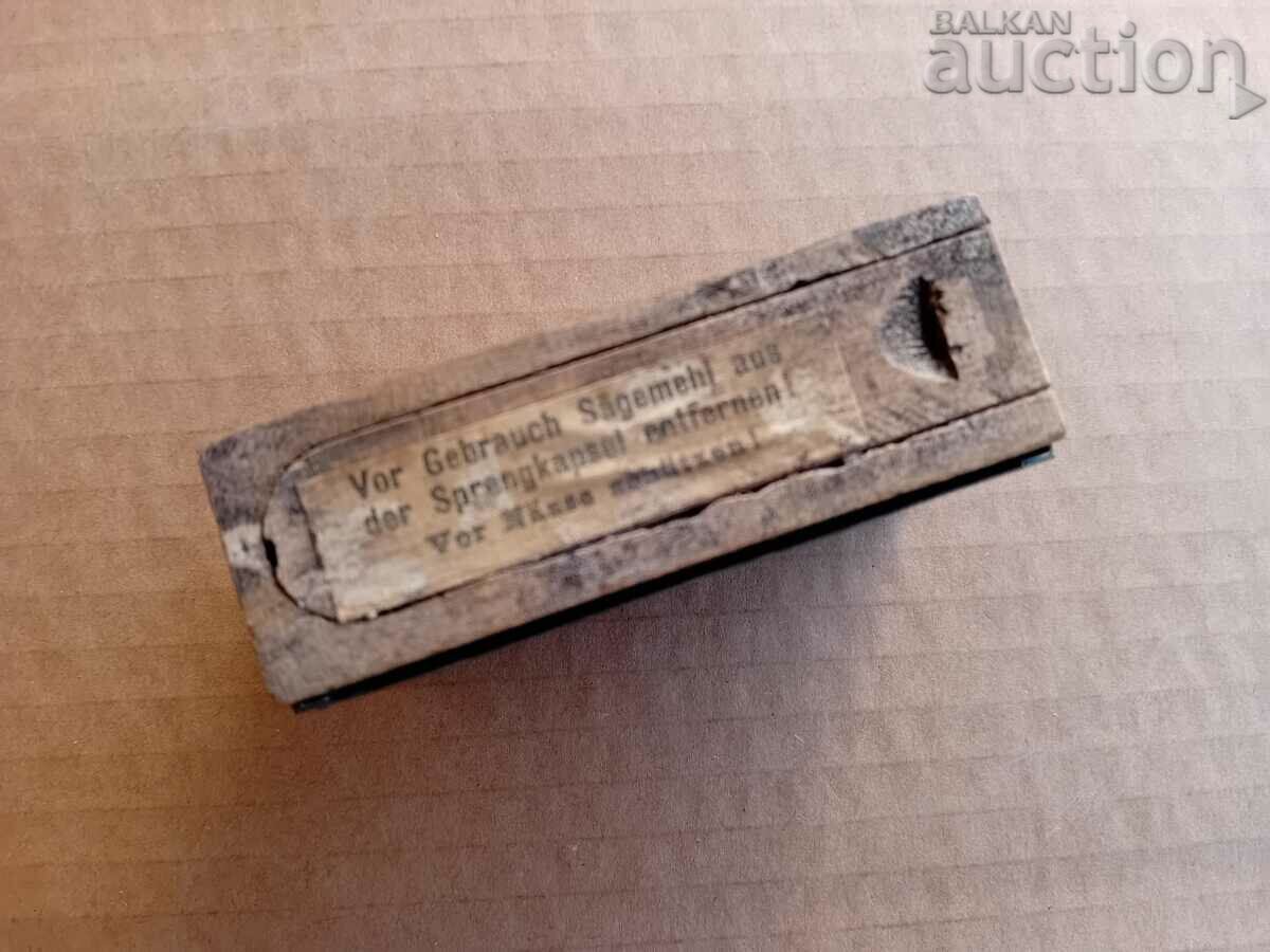 кутийка от детонатори Germany WW1 WW2