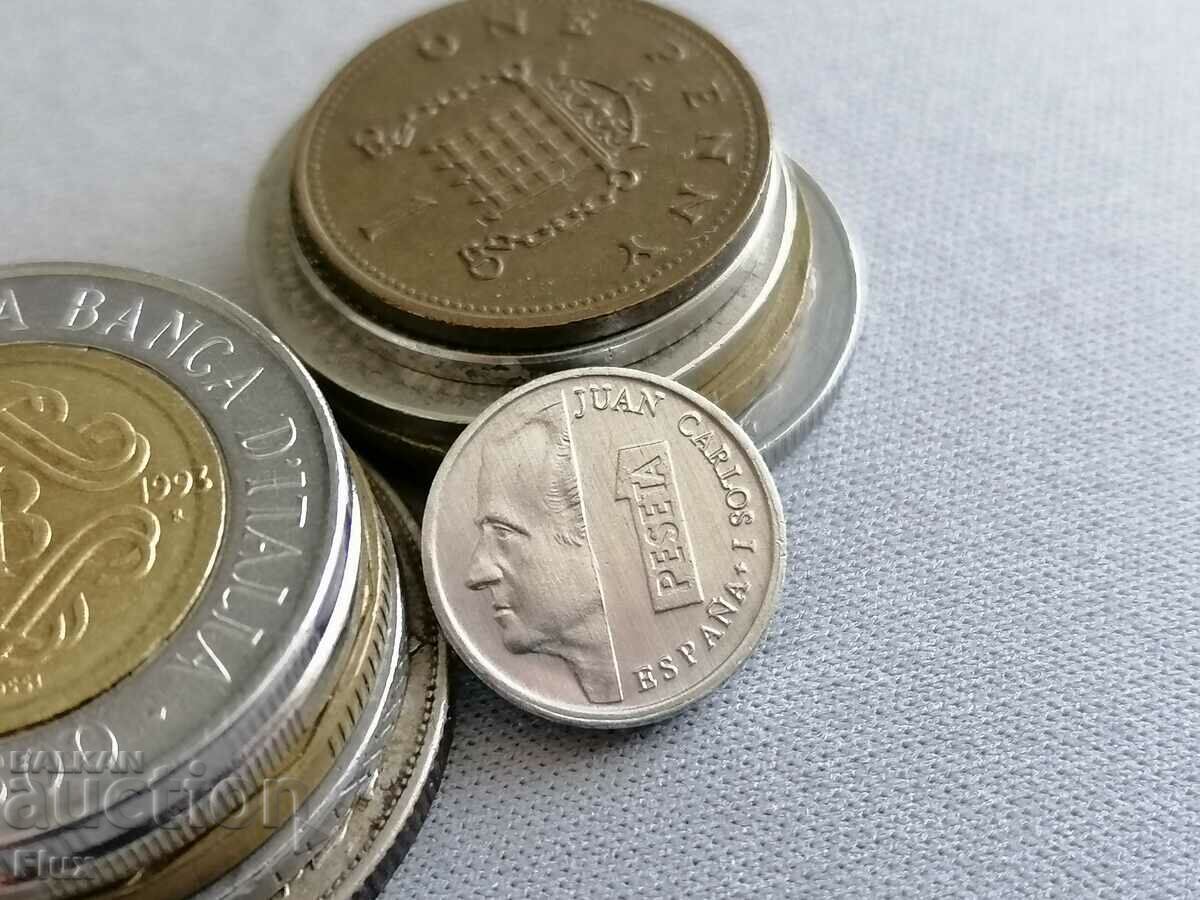 Coin - Spain - 1 peseta | 1993 with price 1.00 BGN | € 0.51 Coin - Spain - 1 peseta | 1993 with price 1.00 BGN | € 0.51