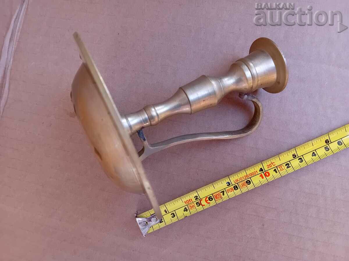antique bronze candlestick lamp 20s - 5 antique bronze candlestick lamp 20s - 5