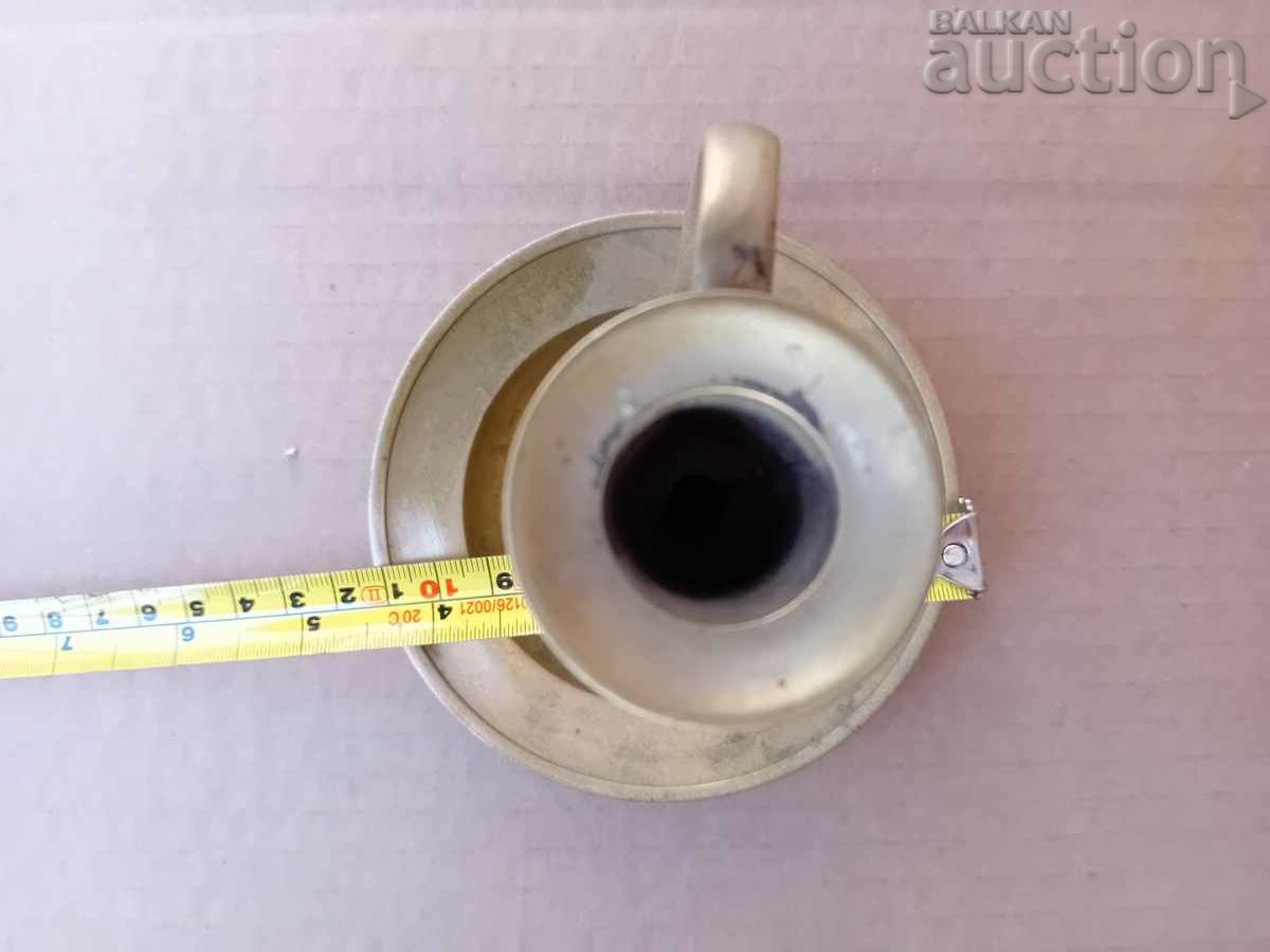 antique bronze candlestick lamp 20s - 6 antique bronze candlestick lamp 20s - 6