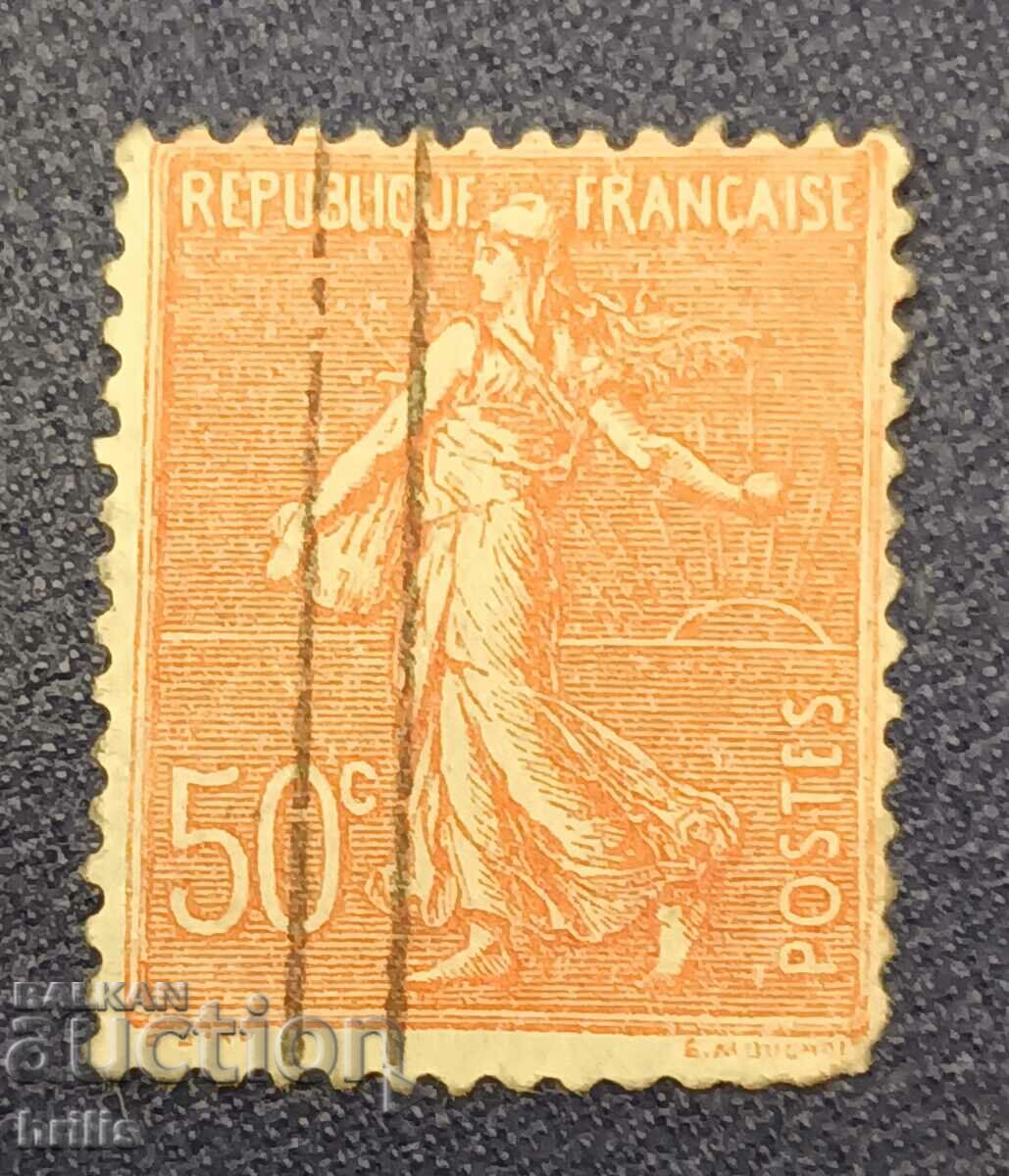 FRANTA 1920/30 - STAMPA VECHIA DE 50 CENTI
