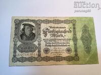 Германия 50000 марки 1922 година