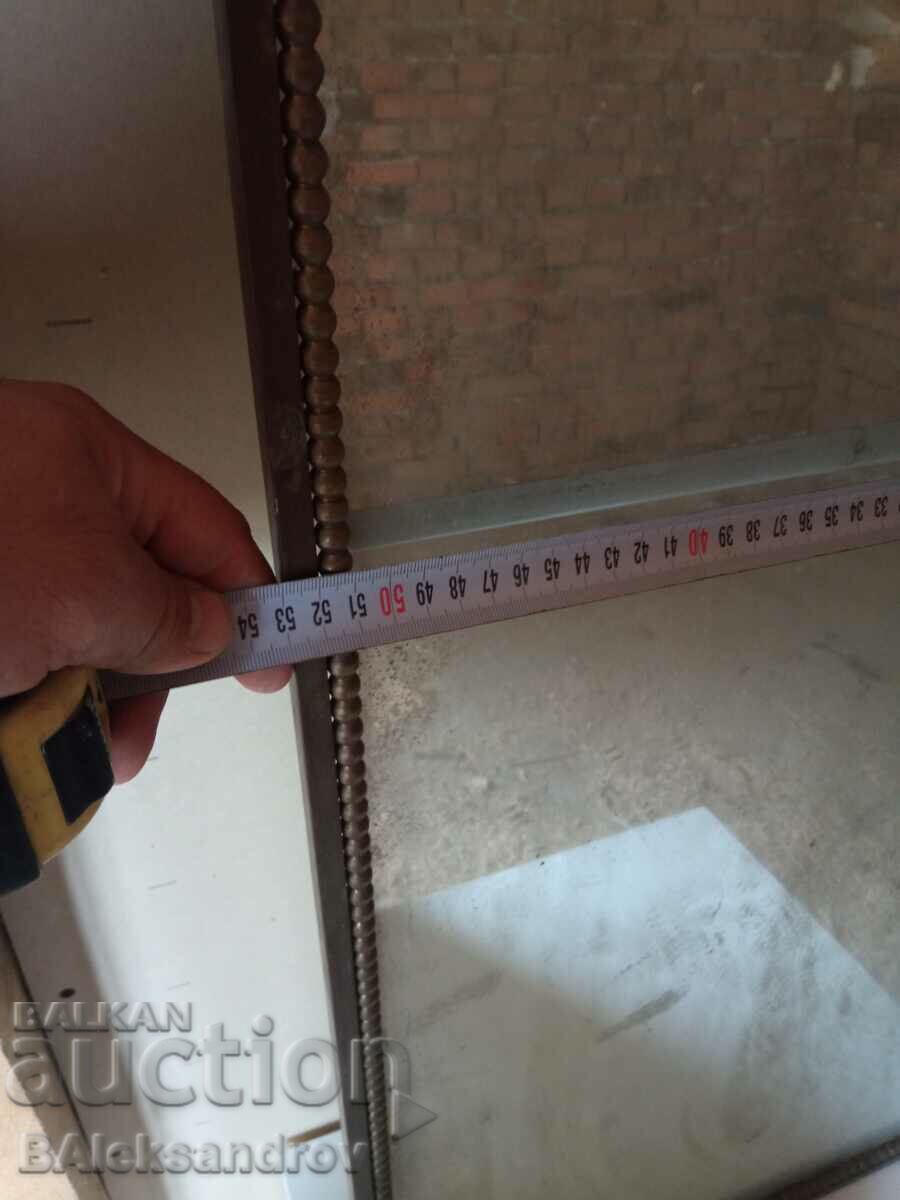 Μεγάλος παλιός ορειχάλκινος καθρέφτης, πολύ μαλακός - 5 Μεγάλος παλιός ορειχάλκινος καθρέφτης, πολύ μαλακός - 5