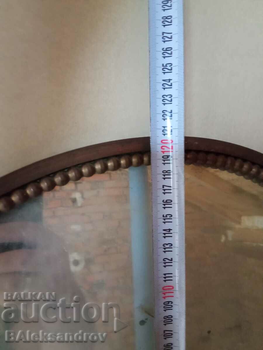 Μεγάλος παλιός ορειχάλκινος καθρέφτης, πολύ μαλακός - 6 Μεγάλος παλιός ορειχάλκινος καθρέφτης, πολύ μαλακός - 6