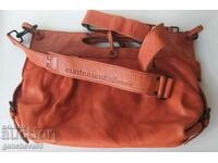 Fashionable leather bag, brand/aunts & uncles