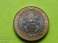 1000 lire 1998 Vatican