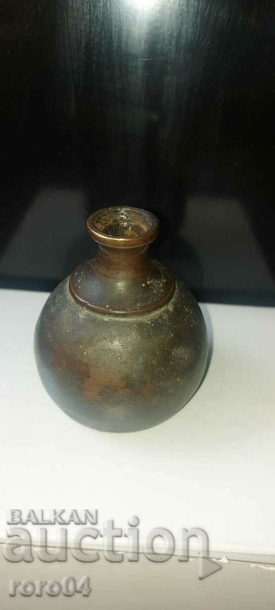 VERY OLD OIL DISH - 5 VERY OLD OIL DISH - 5