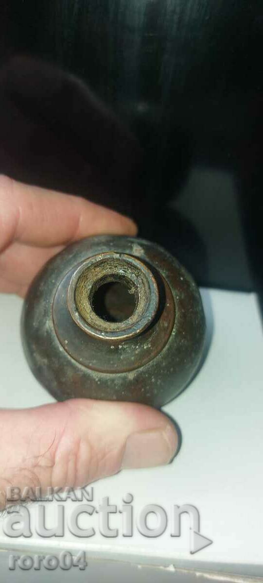 VERY OLD OIL DISH - 6 VERY OLD OIL DISH - 6