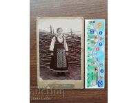 Стара снимка картон - Сливен 1911г.