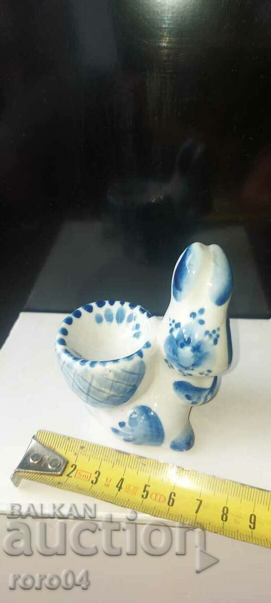 BUNNY - GZHEL - RUSSIAN PORCELAIN - 5 BUNNY - GZHEL - RUSSIAN PORCELAIN - 5