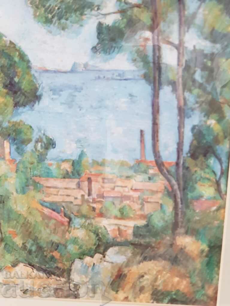 Delivery of Beautiful reproduction View of Lestak and Chateau by Paul Cézanne Delivery of Beautiful reproduction View of Lestak and Chateau by Paul Cézanne