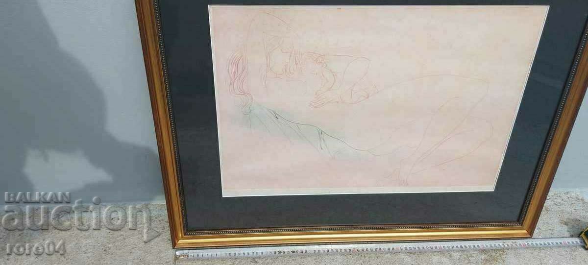 LUBEN DIMANOV (1933 - 2023) MOTHER WITH CHILD - 6 LUBEN DIMANOV (1933 - 2023) MOTHER WITH CHILD - 6