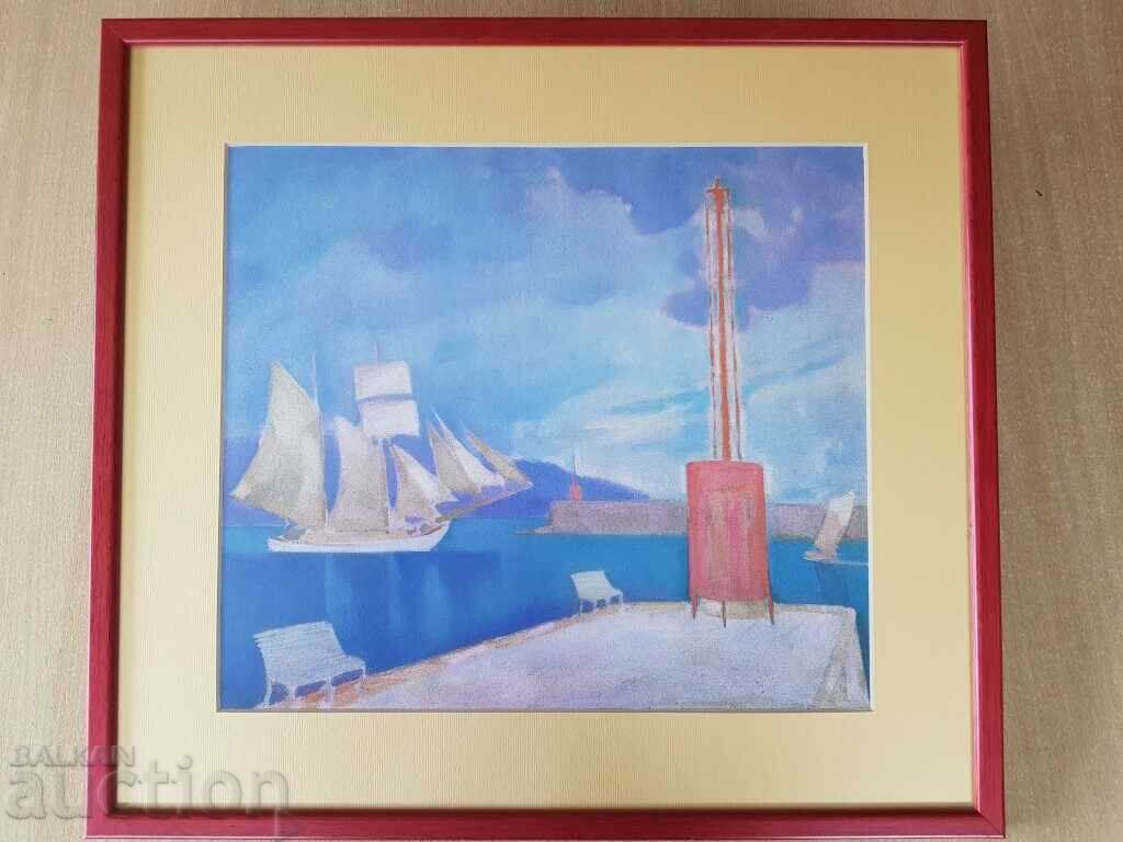 Reproduction landscape The Port of Kalamata, 1911. with price 35.00 BGN | € 17.90 Reproduction landscape The Port of Kalamata, 1911. with price 35.00 BGN | € 17.90