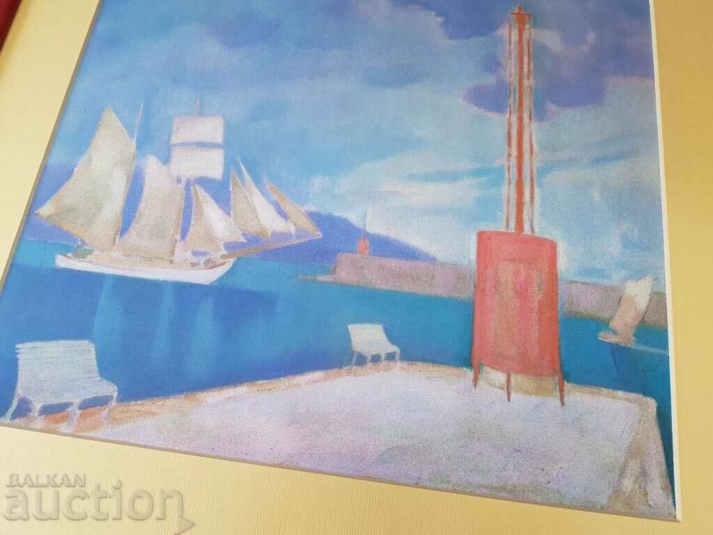 Reproduction landscape The Port of Kalamata, 1911. - 7 Reproduction landscape The Port of Kalamata, 1911. - 7