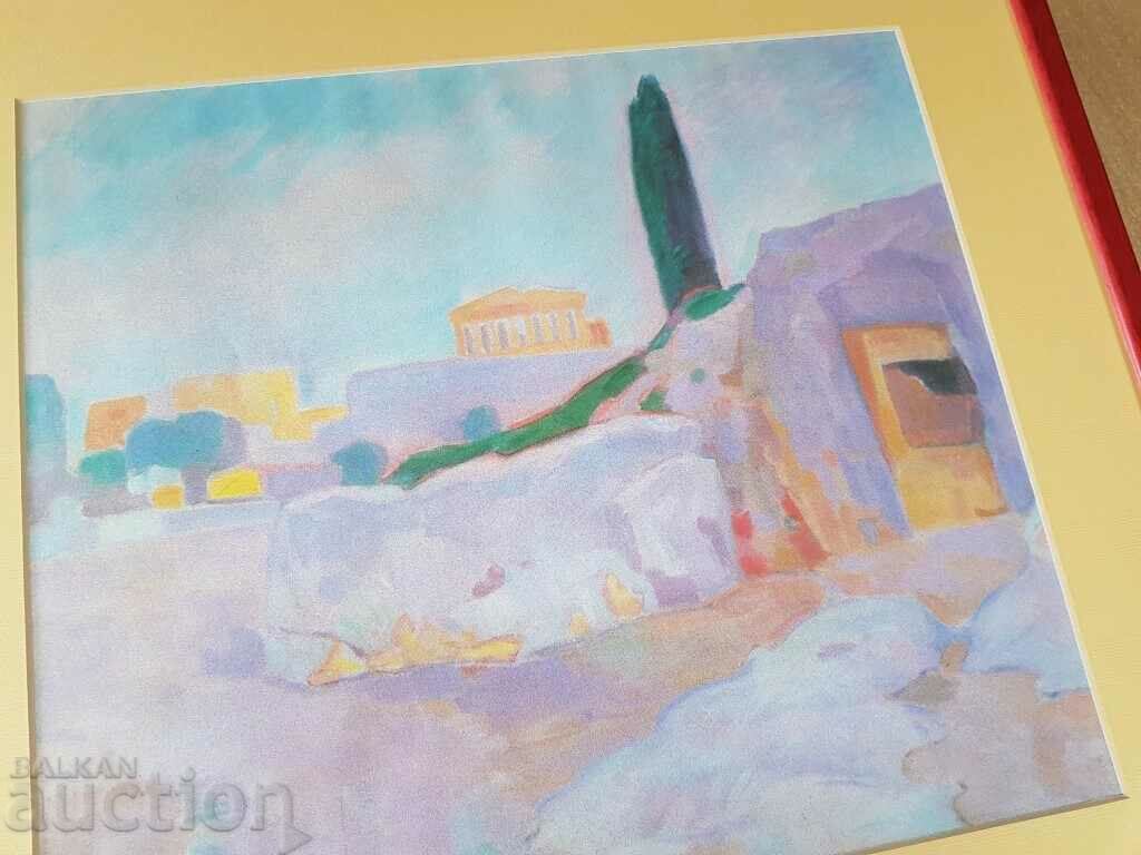 Delivery of Reproduction of a landscape in Athens as Bogorod Constantine Delivery of Reproduction of a landscape in Athens as Bogorod Constantine