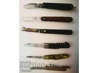 Folding knives - 6 pcs.