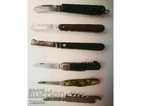 Folding knives - 6 pcs.