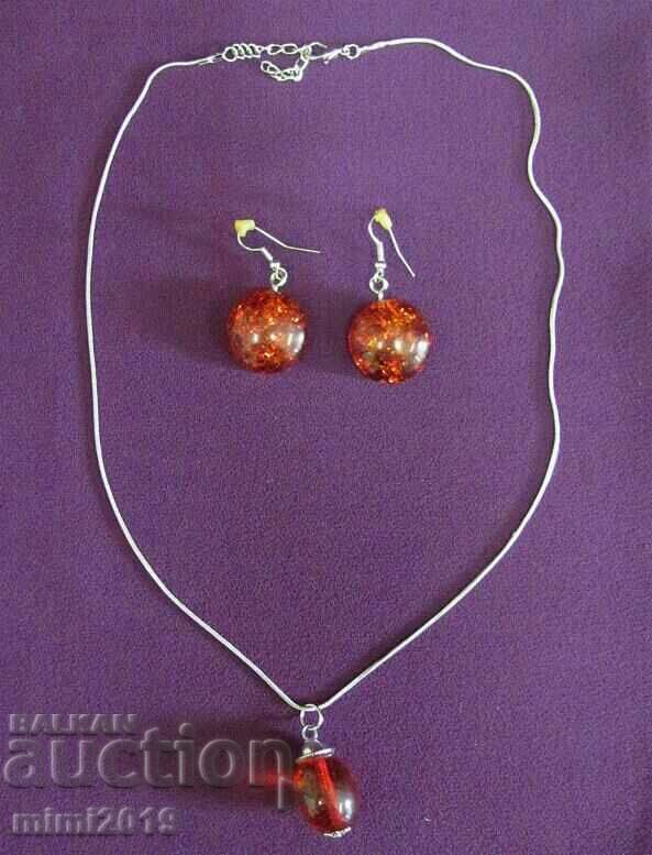 Women's Necklace and Earrings Set