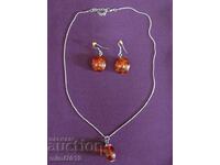 Women's Necklace and Earrings Set