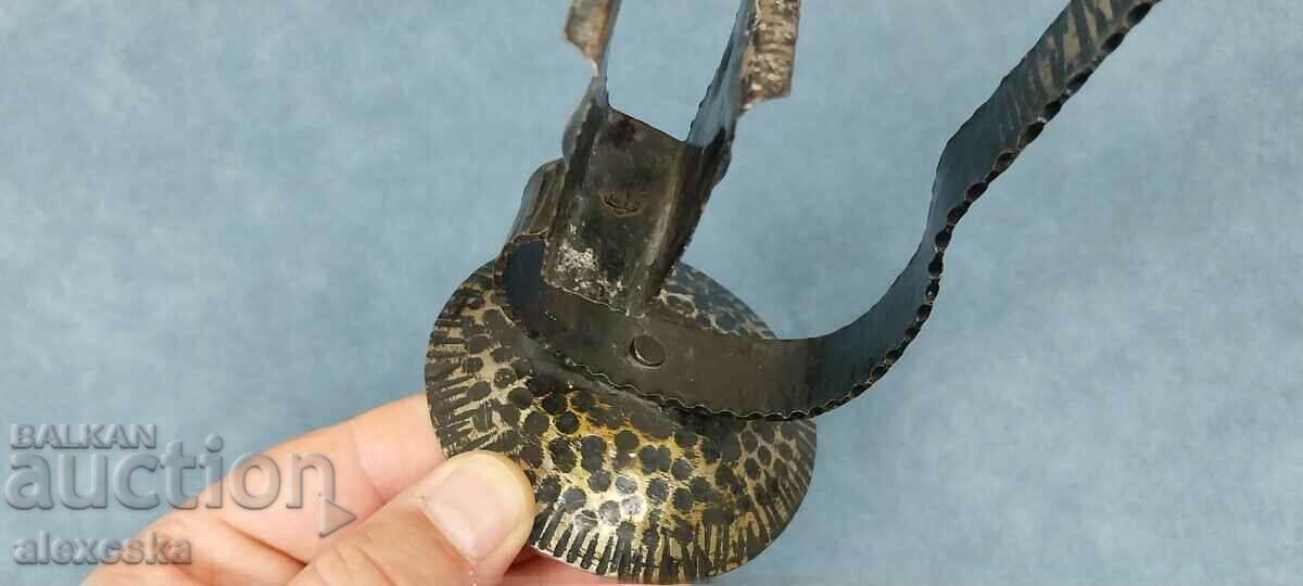 Old candlestick - Wrought iron - 5 Old candlestick - Wrought iron - 5