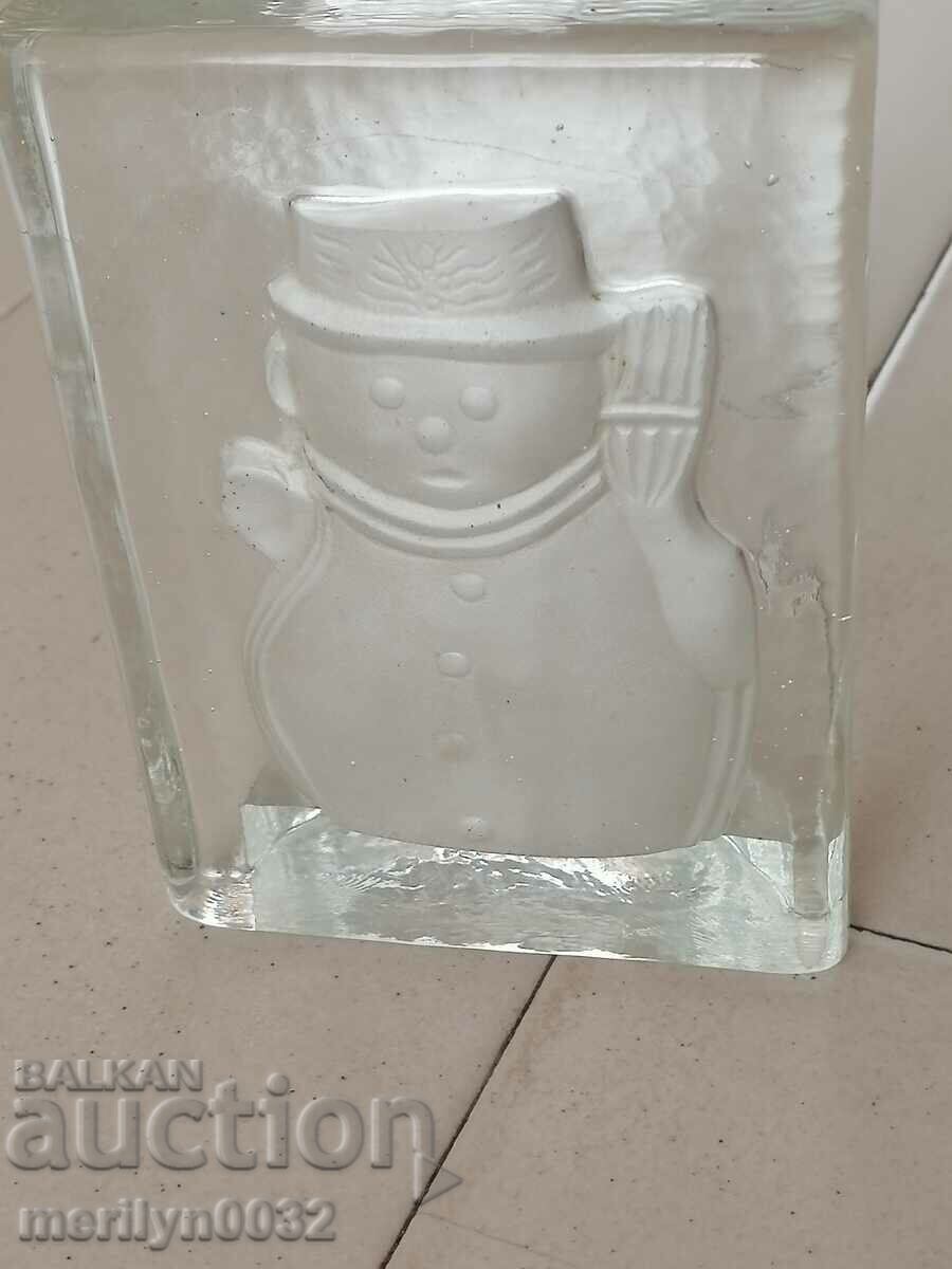 Steel figure of a snowman - 5 Steel figure of a snowman - 5