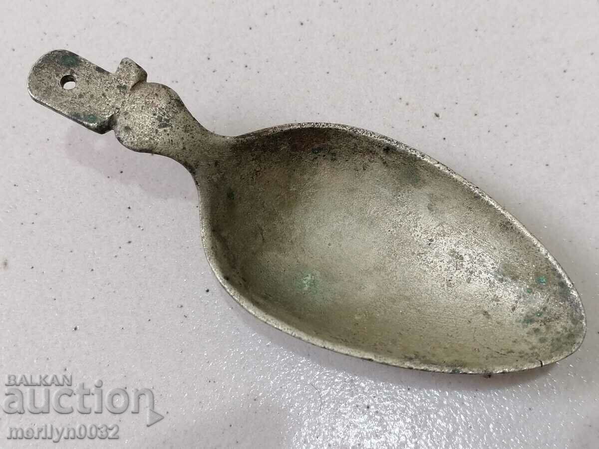 Auction Old pop spoon, service Auction Old pop spoon, service