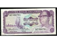 Gambia 1 Dalasis 1971 Pick 4 Ref 0791