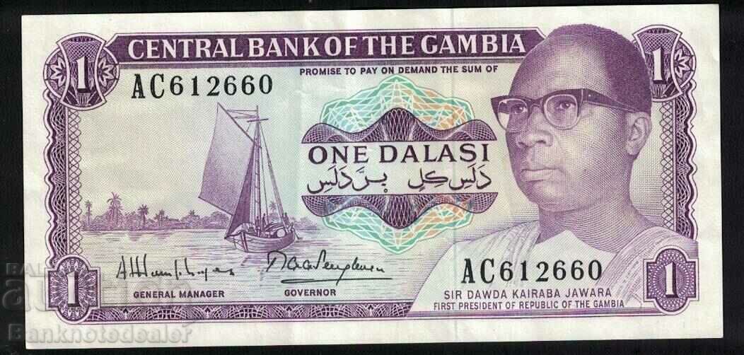 Gambia 1 Dalasis 1971 Pick 4 Ref 2660