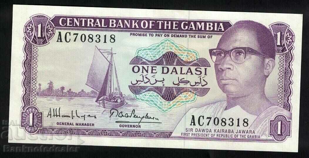 Gambia 1 Dalasis 1971 Pick 4 Ref 8318