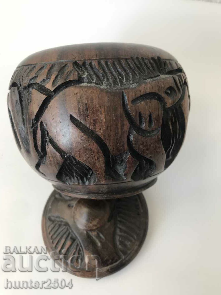 Licitație Bol cu capac-12/10 cm Africa