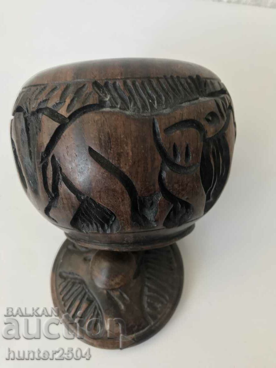 Livrarea Bol cu capac-12/10 cm Africa