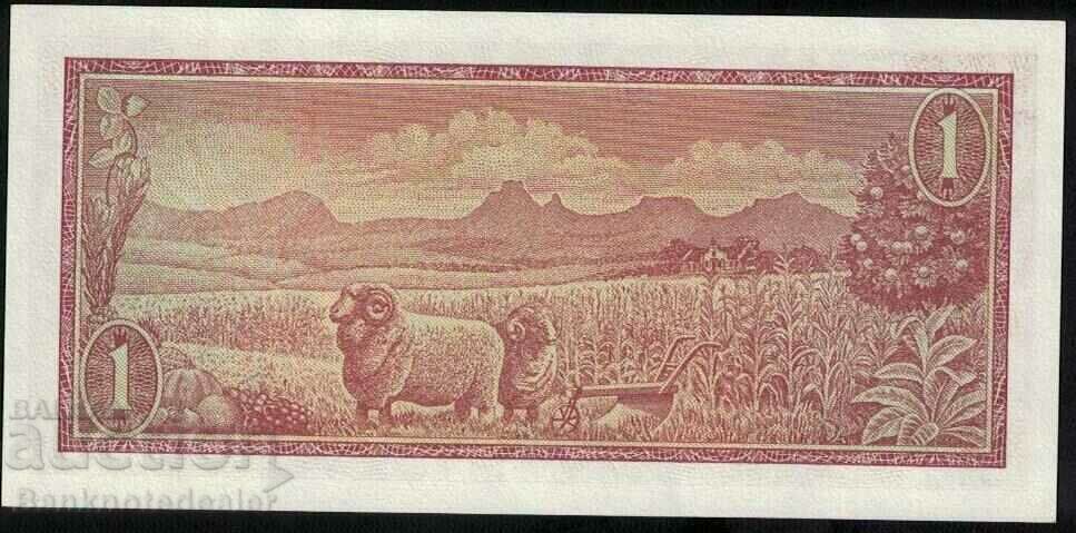 Auction South African Reserve Bank 1 Rand 1975 Unc Pick 115 Ref 0604 Auction South African Reserve Bank 1 Rand 1975 Unc Pick 115 Ref 0604