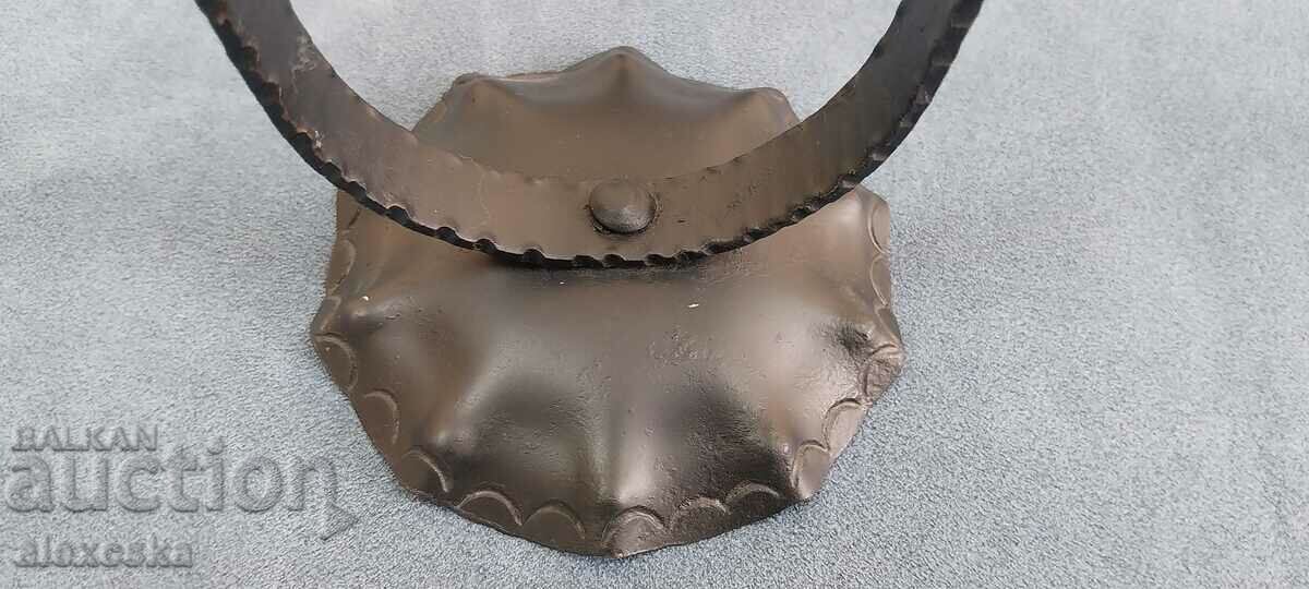 Old candlestick - Wrought iron with price 15.00 BGN | € 7.67 Old candlestick - Wrought iron with price 15.00 BGN | € 7.67