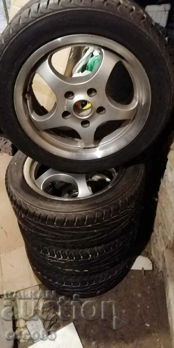 Tires with 205/50R15 rims
