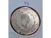 Австрия 20 кройцера 1830г Сребро Топ монета !
