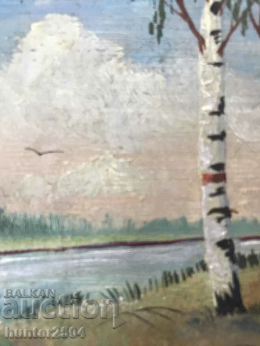 Picture in wood - 23/9 cm USSR with price 24.95 BGN | € 12.76