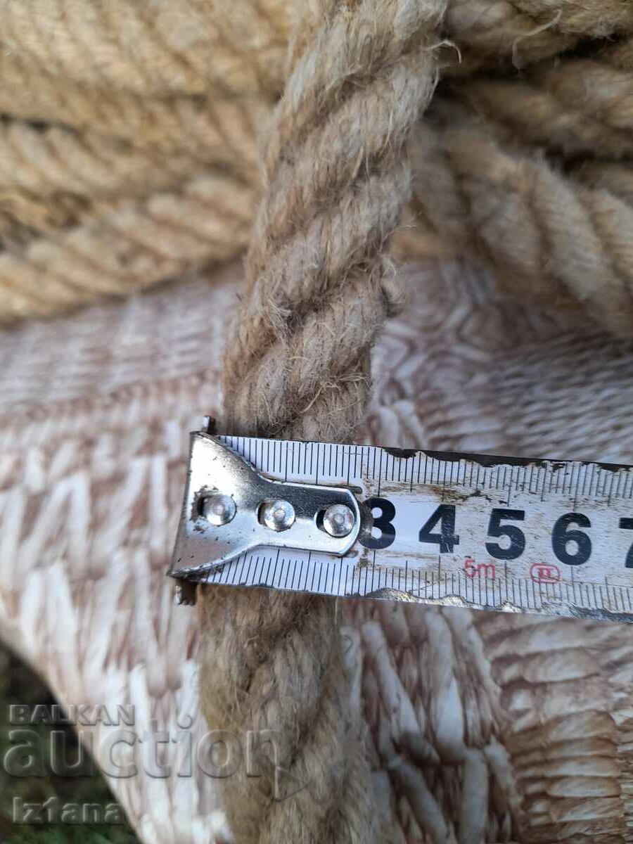 Auction Old hemp rope Auction Old hemp rope