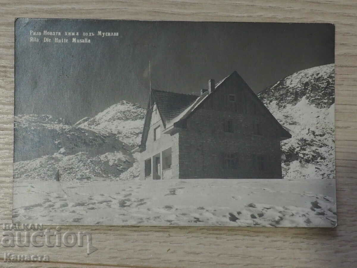 Rila the new hut under Musala 1930 K 392