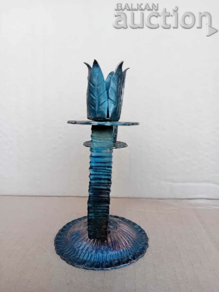 Delivery of antique copper copper candle holder handmade Delivery of antique copper copper candle holder handmade