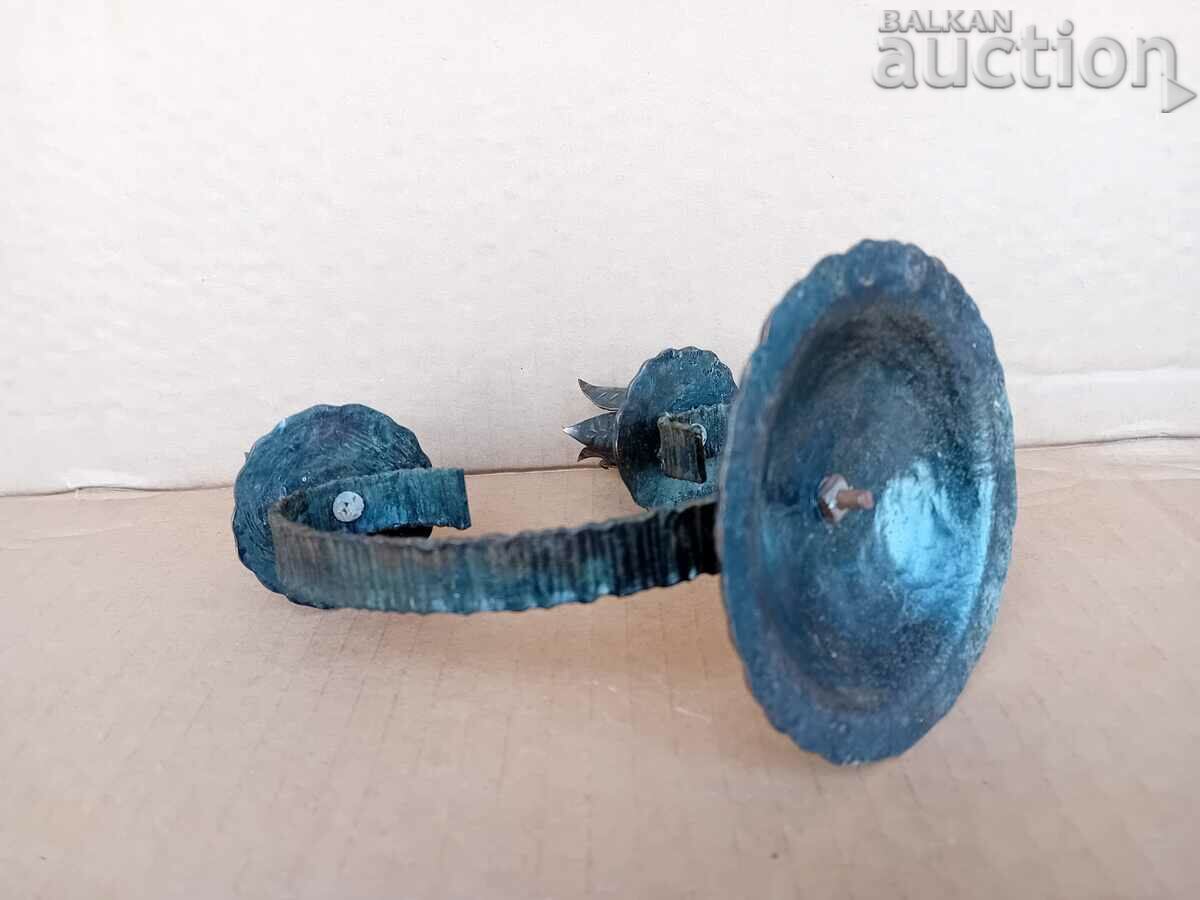 antique copper copper candle holder handmade - 5 antique copper copper candle holder handmade - 5