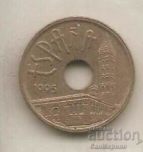 +Spain 25 Pesetas 1995 Castile and León with price 0.90 BGN | € 0.46